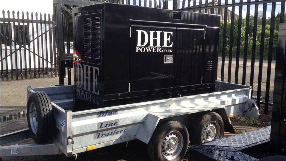 Lancashire Stage Hire 60KVA Generator